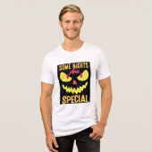 ハロウィンTシャツ おもしろい怖いデザイン トライブレンドＴシャツ (正面全面)