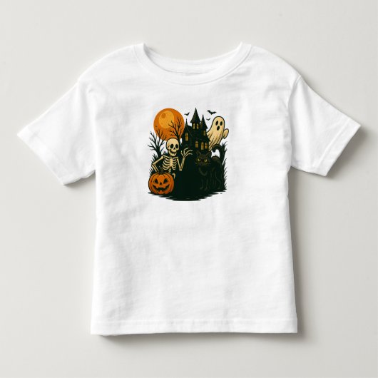 ハロウィンTシャツ トドラーTシャツ (正面)