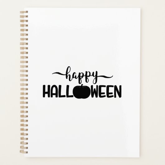 ハロウィンTシャツ ハッピーハロウィン プランナー手帳 (正面)
