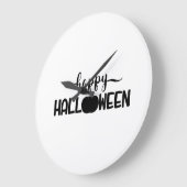 ハロウィンTシャツ ハッピーハロウィン ラージ壁時計 (傾斜)