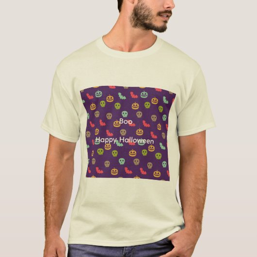 ハロウィンTシャツ ブー Tシャツ (正面)