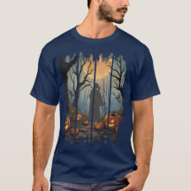 ハロウィンTシャツ - 死神のシーン