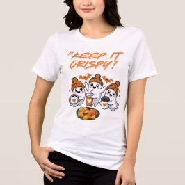ハロウィンTシャツ 面白い クリスピーでおこう トライブレンドＴシャツ