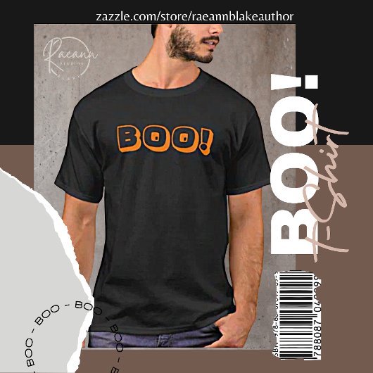 ハロウィンTシャツ BOO! Tシャツ