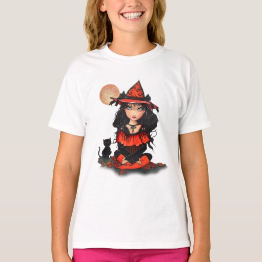 ハロウィンTシャツ by モリー・ハリソン Tシャツ (正面)