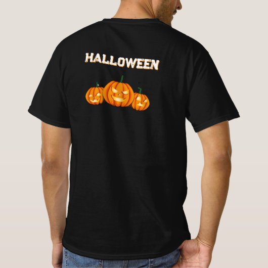 ハロウィンTシャツ Tシャツ (裏面)