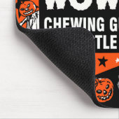 ハロウィンWowe-e笛キャンデー箱の芸術のマウスパッド マウスパッド (コーナー)