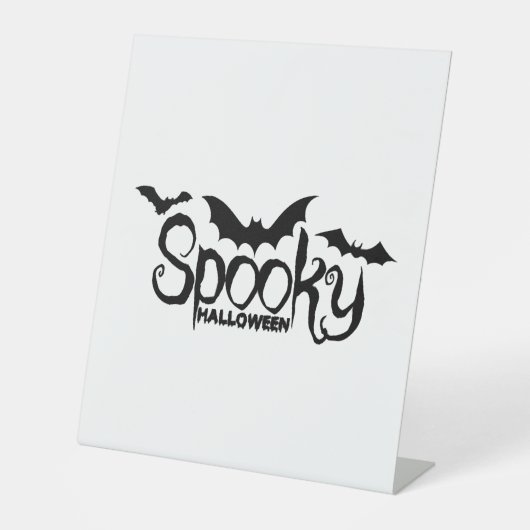 ハロウィードおもしろいヒッパイパンプキンハロウィーン 台座サイン (正面)