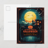 ハロウィームービーナイトポスター シーズンポストカード (正面/裏面)