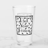 ハロウィーンあなたの毒のこうもりを選ぶ タンブラーグラス (裏面)