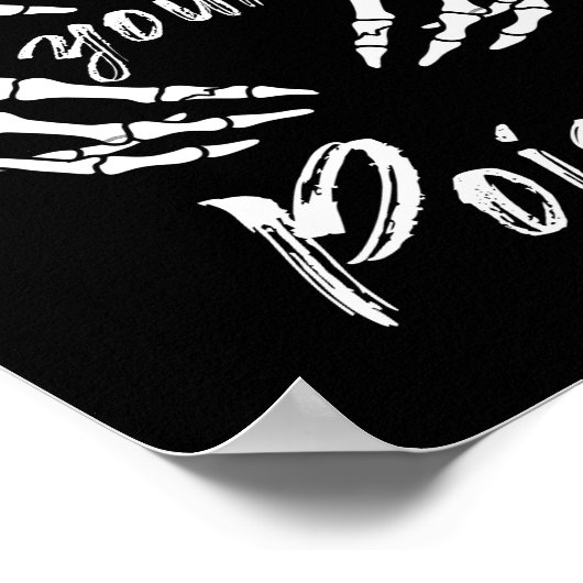 ハロウィーンあなたの毒の赤ちゃんシャワーゲームポスターを選ぶ ポスター (角)