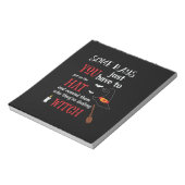 ハロウィーンいくつかの日あなたが誕生日する ノートパッド (回転)