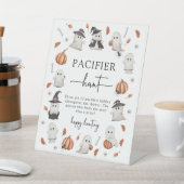 ハロウィーンおしゃぶりサイン 台座サイン (インサイチュ)