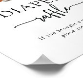 ハロウィーンおむつラッフルポスター ポスター (角)