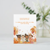 ハロウィーンおもしろいへ！ 招待状 (スタンド正面)