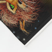 ハロウィーンおもしろいアート フリースブランケット (角)