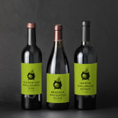 ハロウィーンおもしろいイレパーソナライズされたキシル ワインラベル