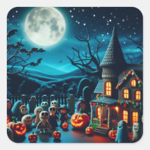 ハロウィーンおもしろいシール