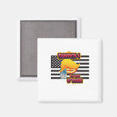 ハロウィーンおもしろいトランプキンクラシック マグネット (正面/裏面)