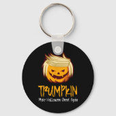 ハロウィーンおもしろいドナルドトランプ衣装ギフトアイディア キーホルダー (正面)