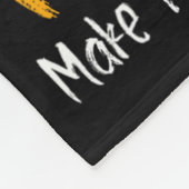 ハロウィーンおもしろいドナルドトランプ衣装ギフトアイディア フリースブランケット (角)