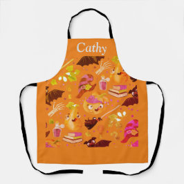 ハロウィーンおもしろい エプロン