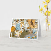 ハロウィーンおもしろい カード (黄色い花)