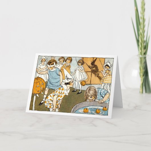 ハロウィーンおもしろい カード (正面)