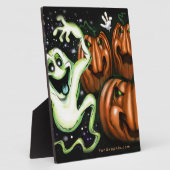 ハロウィーンおもしろい フォトプラーク (側面)