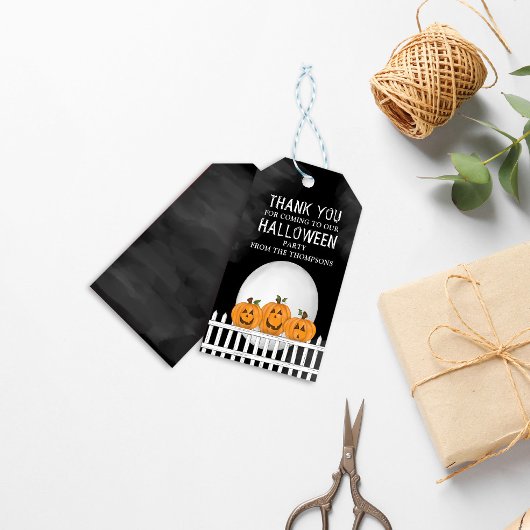 ハロウィーンお洒落パンプキンハロウィーンのカボチャのちょうちん ギフトタグ