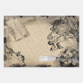 ハロウィーンお祝いタイムヴィンテージエフェメラ ラッピングペーパーシート (正面)