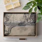 ハロウィーンお祝いタイムヴィンテージエフェメラ 薄葉紙 (ギフト)