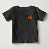 ハロウィーンお祝いベビーTシャツ ベビーTシャツ (正面)