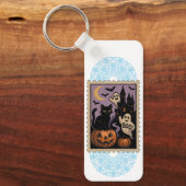 ハロウィーンお祝い キーホルダー (正面)