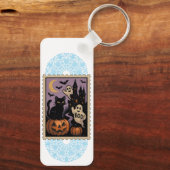 ハロウィーンお祝い キーホルダー (裏面)