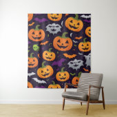 ハロウィーンお祝い タペストリー (インサイチュ)