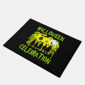 ハロウィーンお祝い ドアマット (アングル)