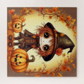 ハロウィーンかかし1 ジグソーパズル (横)