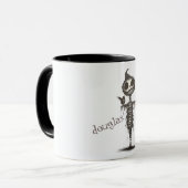 ハロウィーンかかし マグカップ (正面左)