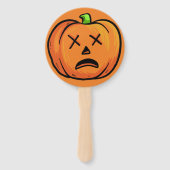 ハロウィーンかぼちゃファンセット1/3 ハンドファン (裏面)
