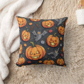 ハロウィーンかぼちゃ枕クッション クッション (ブランケット)