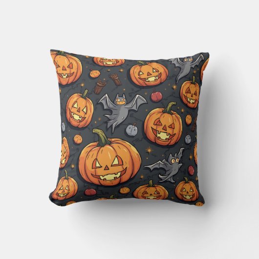 ハロウィーンかぼちゃ枕クッション クッション (正面)
