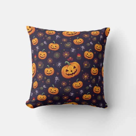 ハロウィーンかぼちゃ枕クッション クッション (正面)