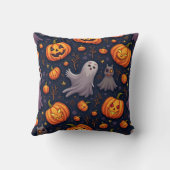 ハロウィーンかぼちゃ模様ピロークッション クッション (裏面)