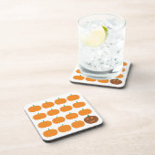 ハロウィーンかわいいカボチャのパッチ コースター (右側)