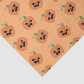 ハロウィーンかわいいカボチャ模様 薄葉紙 (詳細)