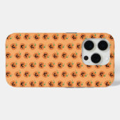 ハロウィーンかわいいカボチャ模様 Case-Mate iPhoneケース (裏面 (横))
