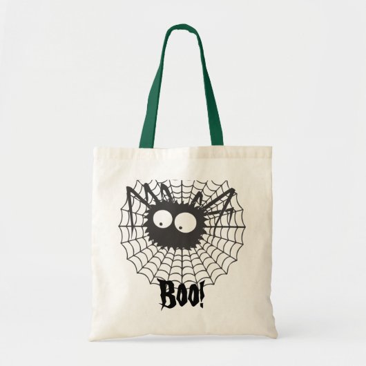 ハロウィーンかわいいスパイダーバッグ トートバッグ (正面)