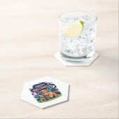 ハロウィーンかわいいハイランドカウズ(2) ペーパーコースター (インサイチュ)