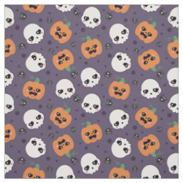 ハロウィーンかわいいパターン ファブリック